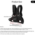Dog Backpack Carrier for Dogs,Dog Lift Harness,Adjustable Padded Breathable Straps for Dogs Disabled,Joint Injuries, Arthritis,S