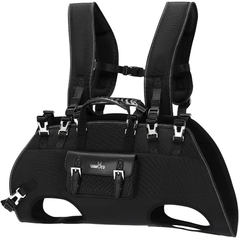 Frenchie CarryPaw — Portable Side-Carry Dog Backpack Carrier