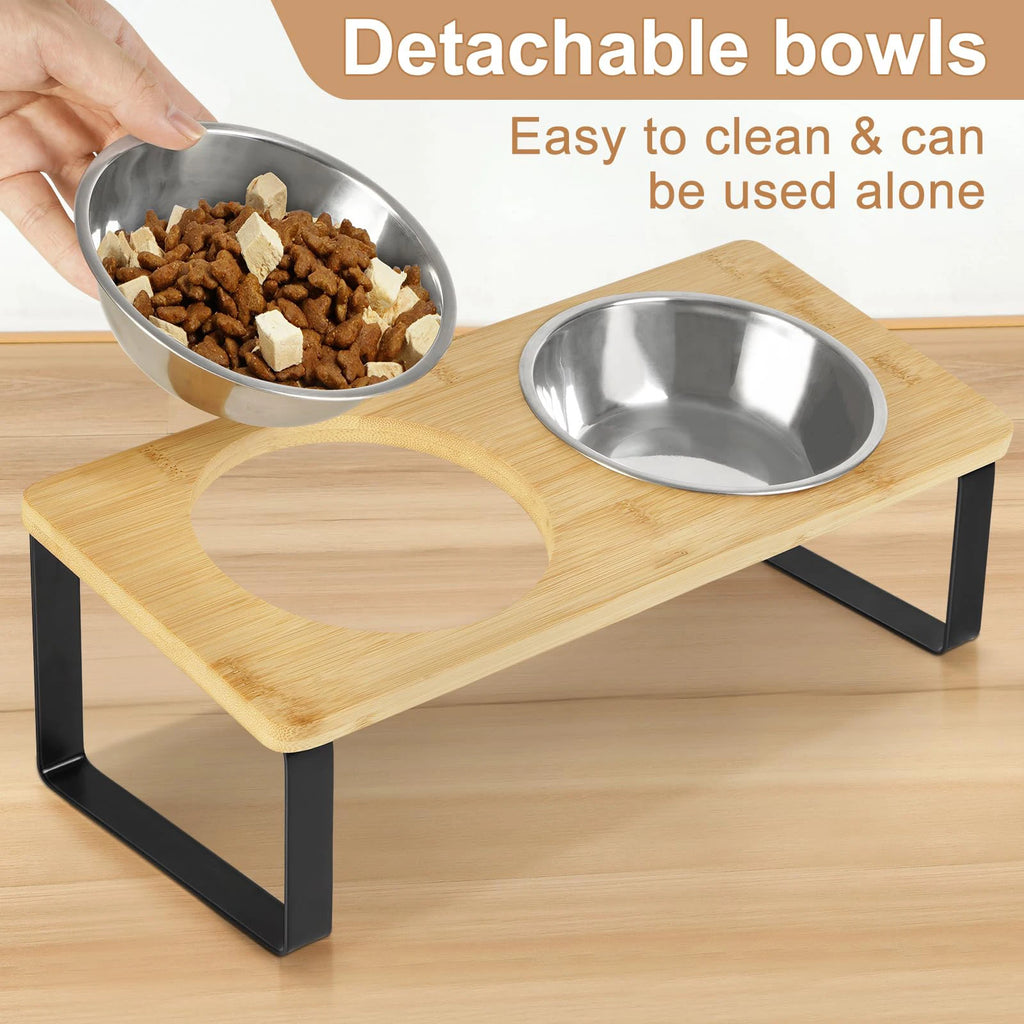 Frenchie TiltFeeder — 15° Elevated Anti-Gulp Bowl for Flat-Faced Dogs