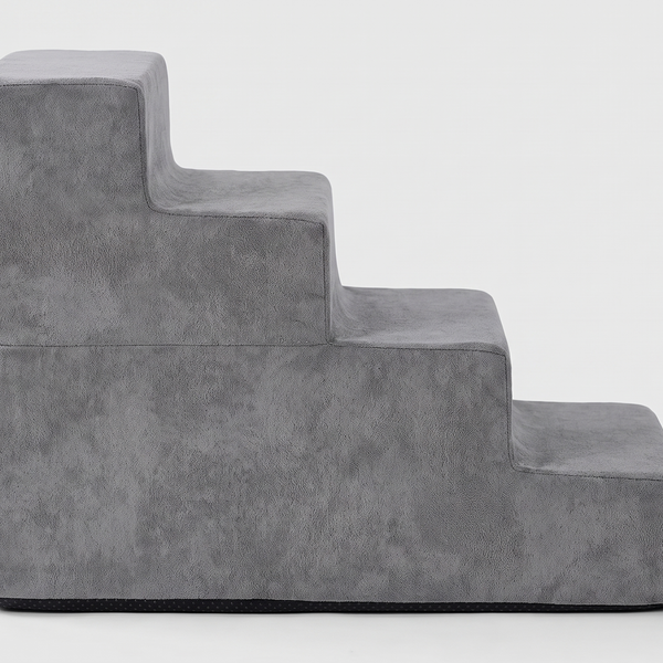 Frenchie EasyStep Foam Dog Stairs — 4-Step